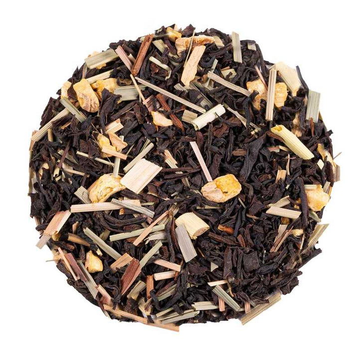 Buy Organic Ginger Lemon Black Tea - Invigorating Zesty Blend