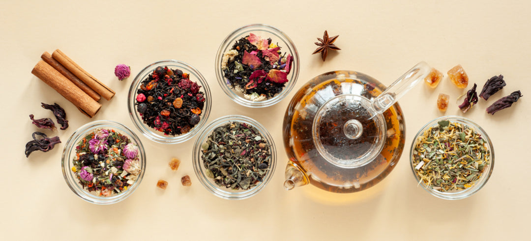 A selection of our great wellness teas from around the world, drink yourself better 