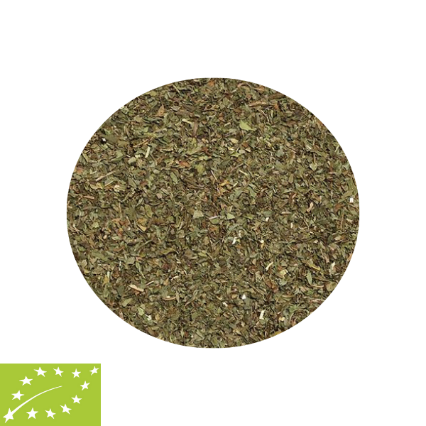 Premium Organic Peppermint Loose Leaf Tea for Digestive Support