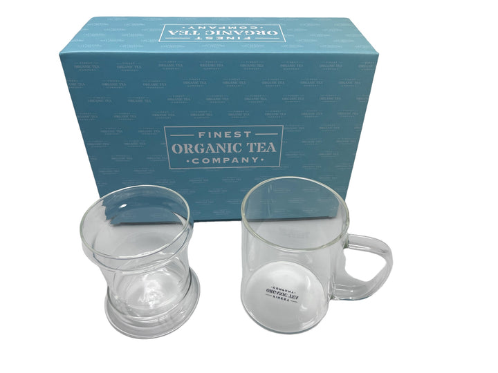 Buy Glass Infuser Mug Set - Elevate Your Tea Experience with Elegance and Convenience