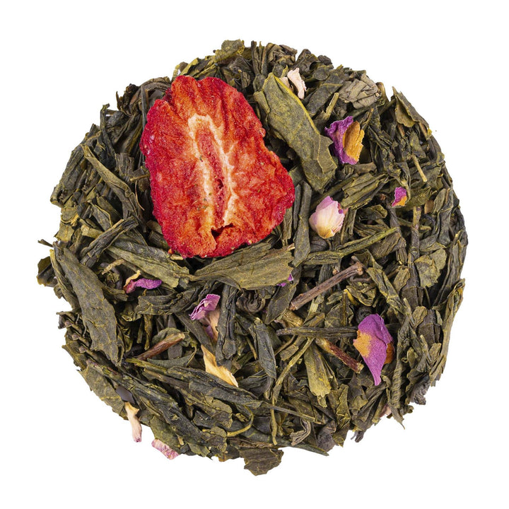 Buy Organic Wild Rose Green Tea - A Fusion of Floral Elegance and Green Tea Bliss