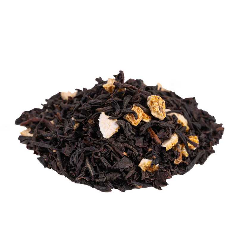 Enjoy the delicious combination of sweet orange and black tea with this delightful and invigorating drink